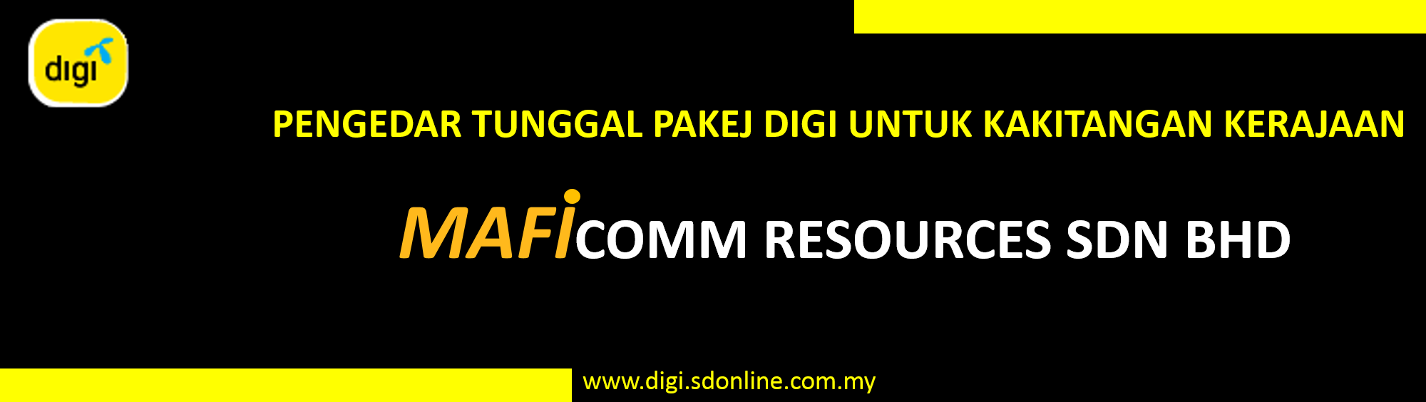 Pakej Digi Khas Untuk Kakitangan Kerajaan